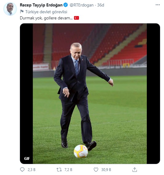 Cumhurbaşkanı Erdoğan gülümseten paylaşım!